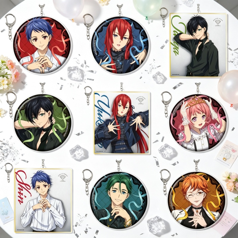 Decor Lighting Phone Number - KING OF PRISM Anime 2026 Portachiavi