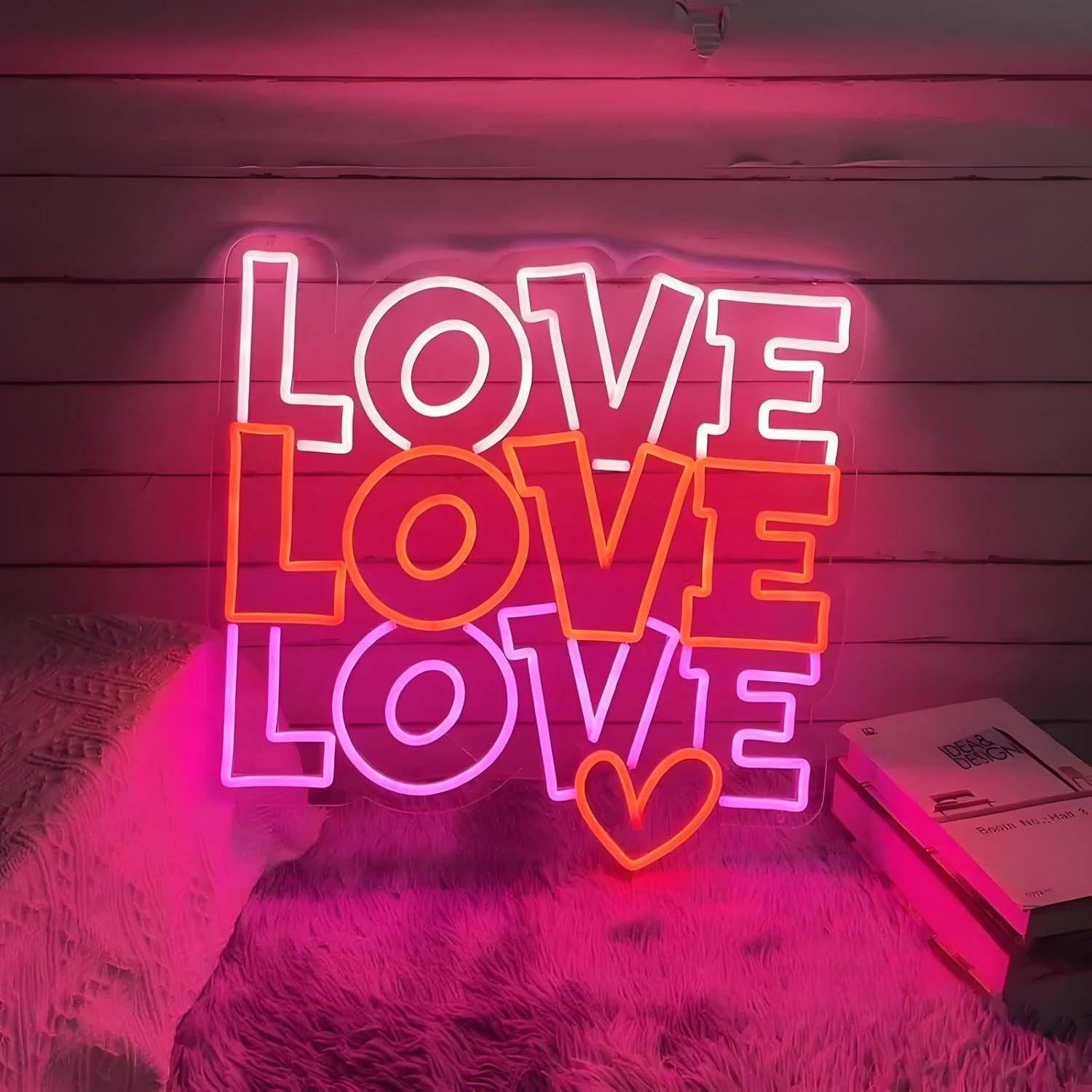 Lighting Decor Wedding - Insegna al neon a forma di