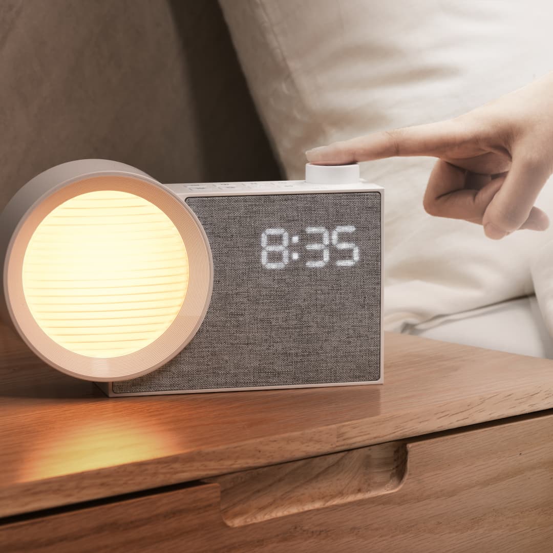 Lighting Decor For Room - WILIT Luce Notturna LED con Sveglia,