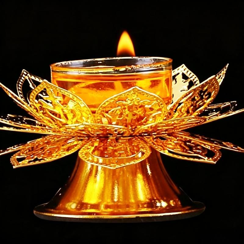 Vintage Lighting Decor - Portacandele per Tea Light con Design