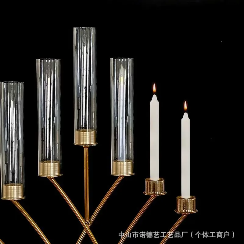 Lighting Decor Wedding - Candelabro moderno e semplice TQH7.3, decorazione