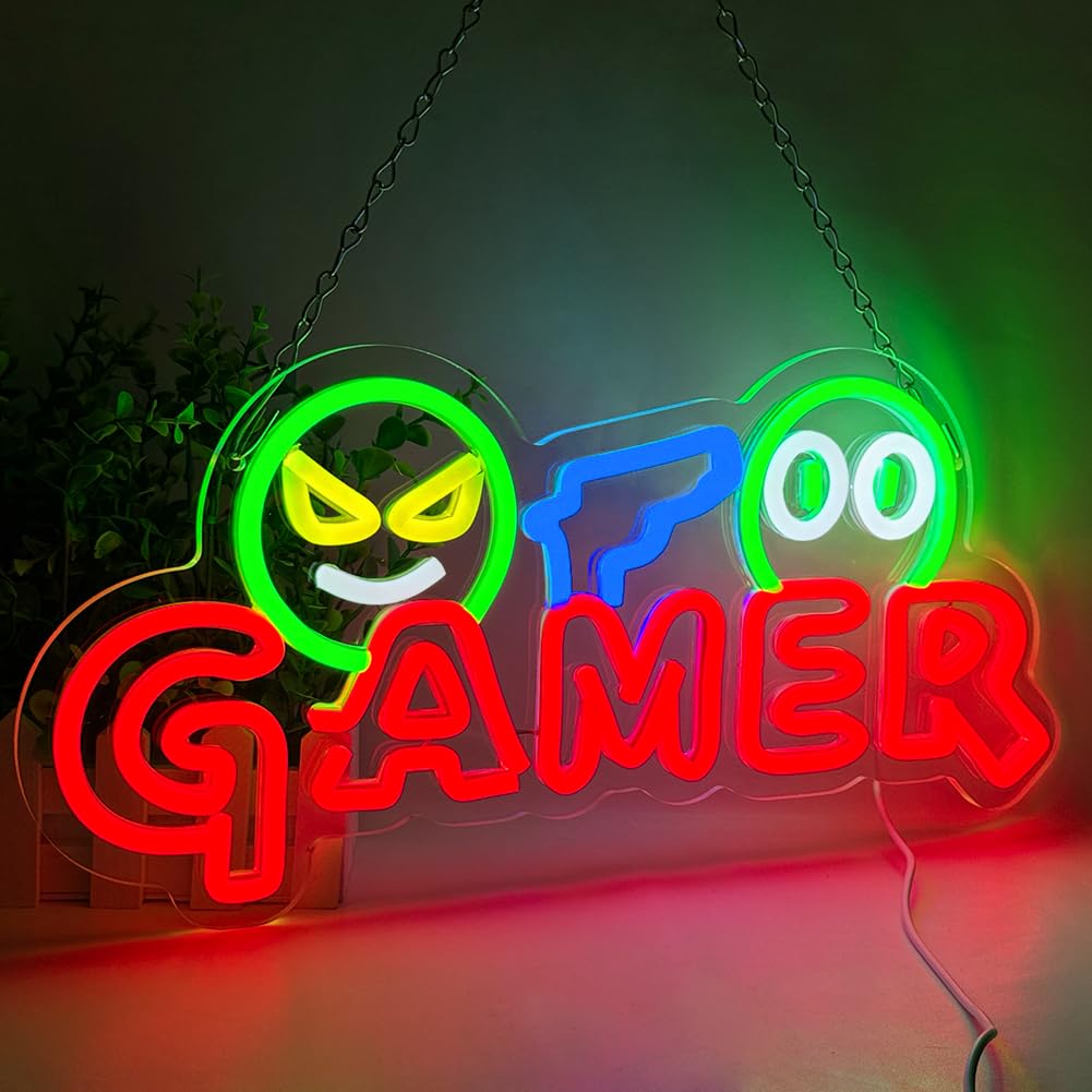 Insegna al Neon LED per Gamer, - Lighting Decor Wedding recensione e prezzo