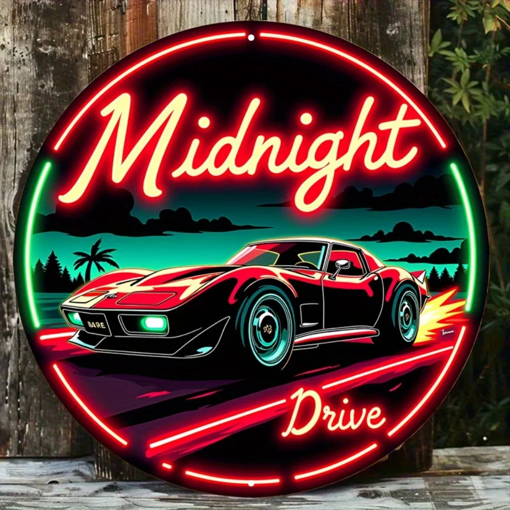 Insegna per auto al neon vinta - Vintage Lighting Decor recensione e prezzo