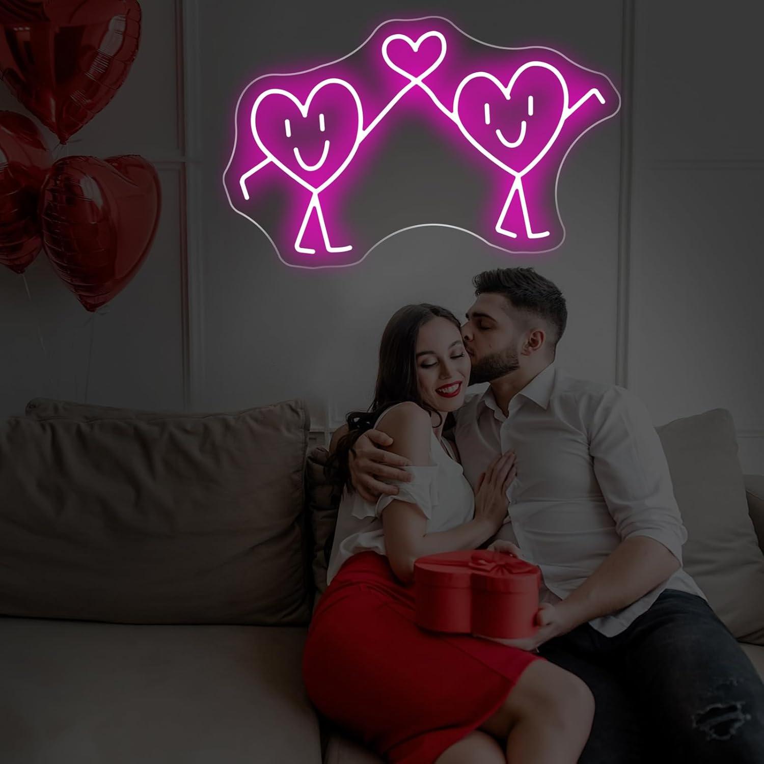 Insegna al neon a forma di cuo - Lighting Decor Wedding recensione e prezzo