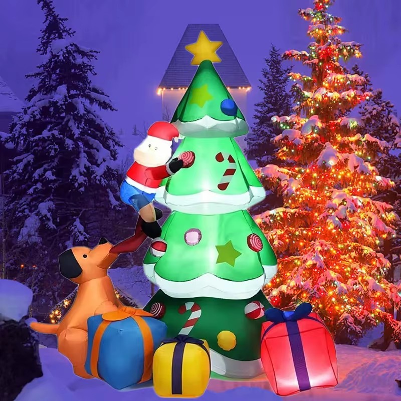 Albero di natale modello gonfi - Lighting Tree Decor recensione e prezzo