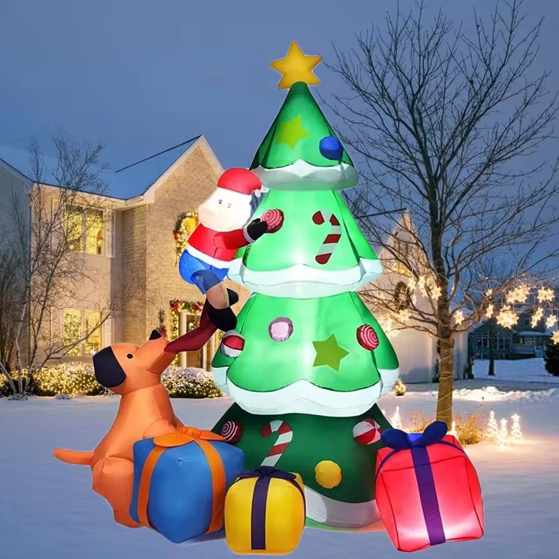 Albero di natale modello gonfi - Lighting Tree Decor recensione e prezzo