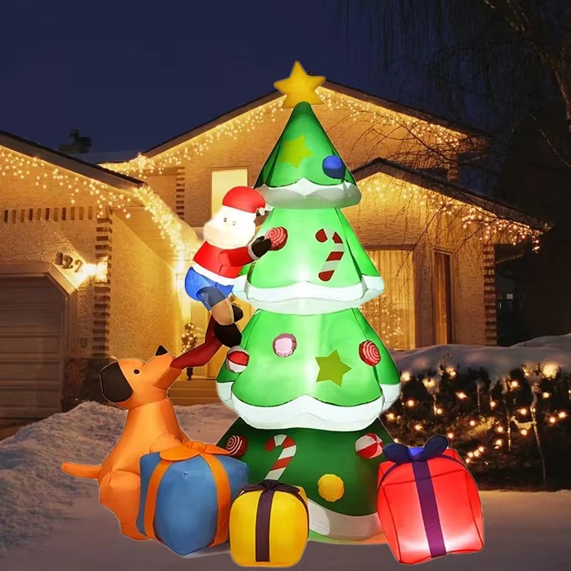 Albero di natale modello gonfi - Lighting Tree Decor recensione e prezzo