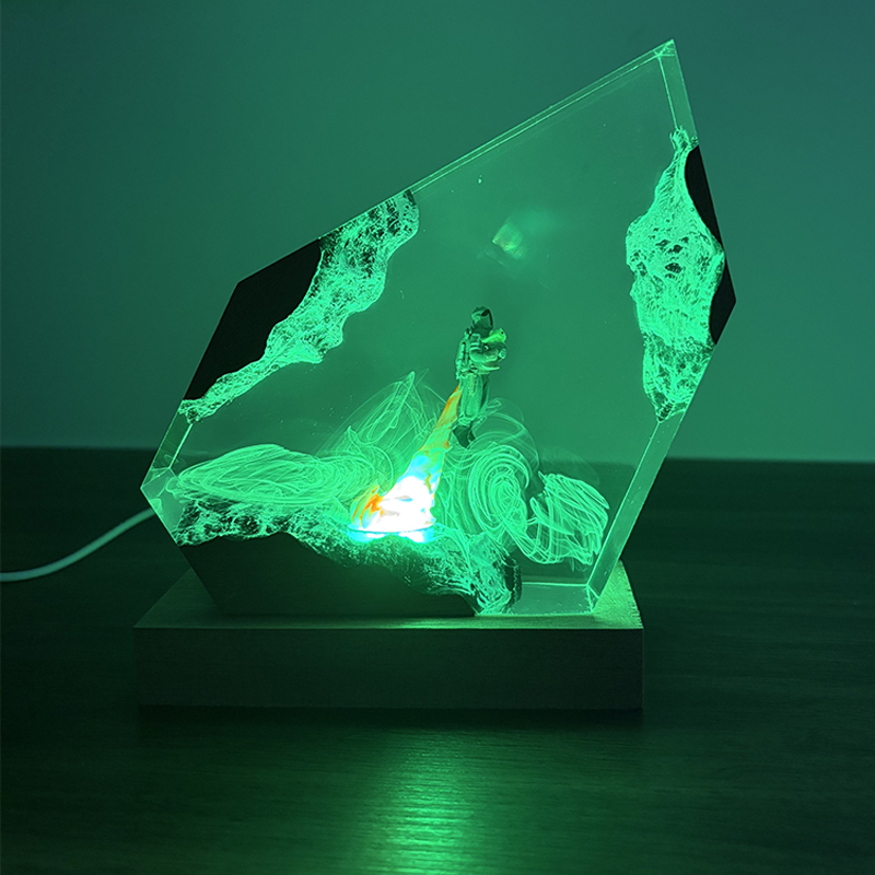Lampada da Tavolo in Resina a  - Lighting Decor Wedding recensione e prezzo
