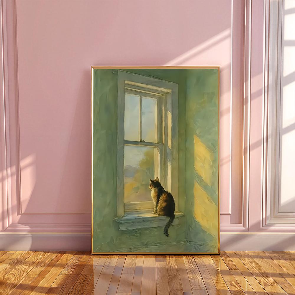 Poster da Parete HD con Gatto  - Decor Lighting Hours recensione e prezzo