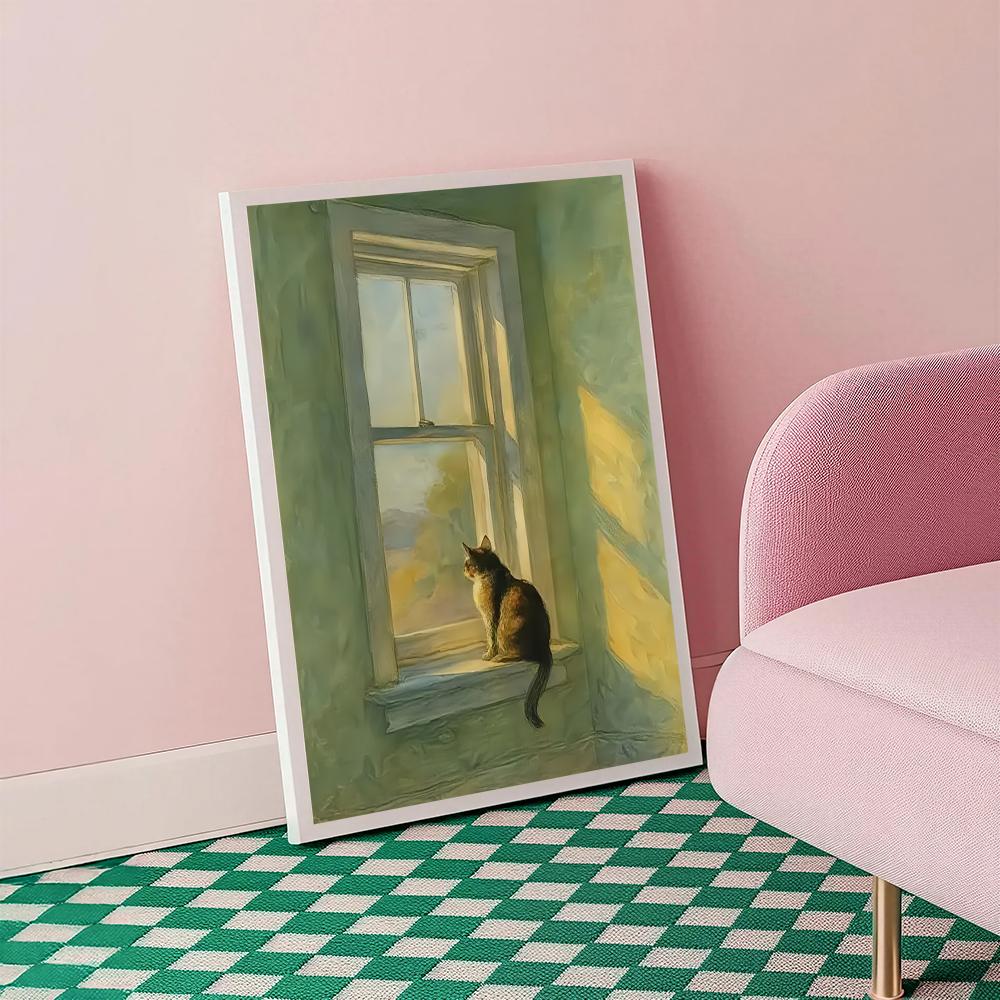 Poster da Parete HD con Gatto  - Decor Lighting Hours recensione e prezzo