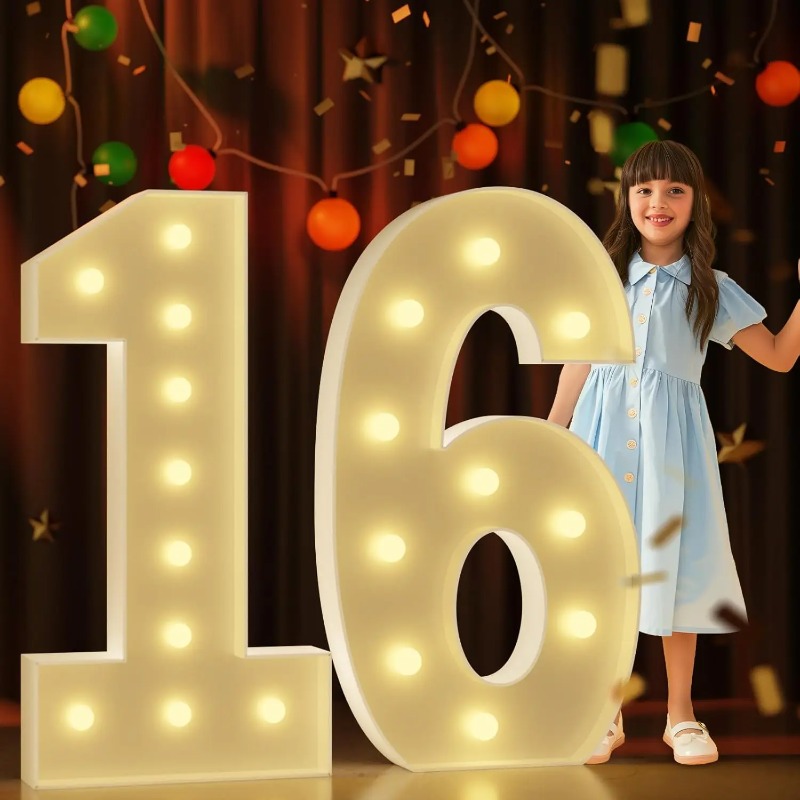 Numeri Luminosi da 70-120cm pe - Light Up Letters Marquee recensione e prezzo