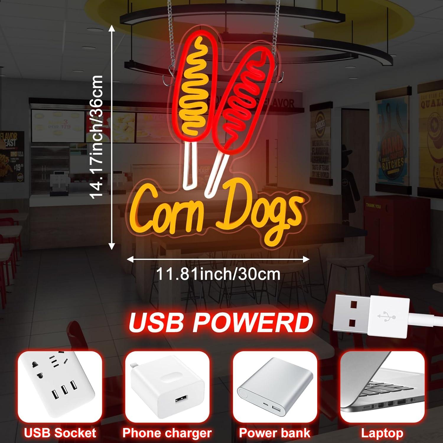 Insegna al Neon Corn Dog, Luci - Lighting Decor Wedding recensione e prezzo